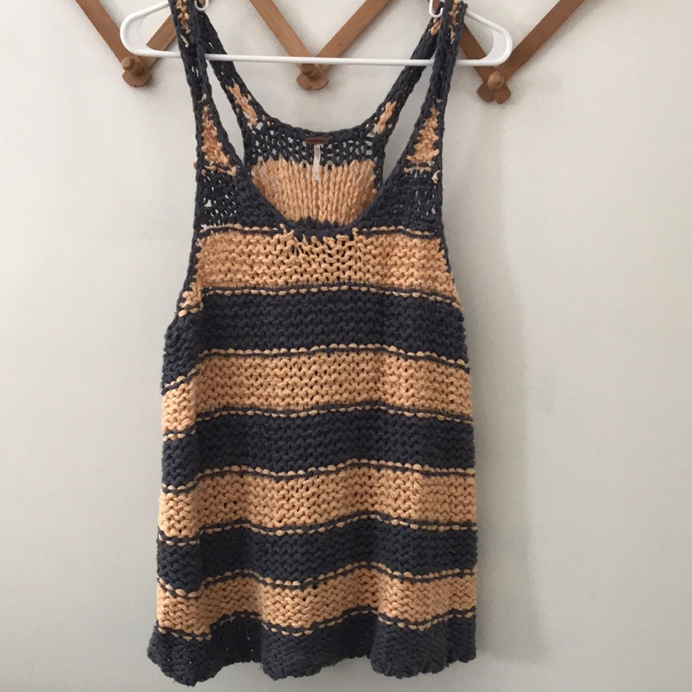Free people crochet tank